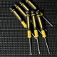 Набор прецизионных отверток 7 шт Deli DL241007 (SL2.0*50, SL2.5*50, SL3.0*50, PH00*50, PH0*50, Torx6*50, Torx8*50), сталь CrV, пласт.кейс
