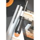Крестовая отвертка "Home Series Gray" Deli HT1205C PH1x100мм  Эксклюзивный дизайн, рукоятка из высококачественного софттач пластика
