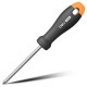 Крестовая отвертка "Home Series Gray" Deli HT1206C PH2x150мм  Эксклюзивный дизайн, рукоятка из высококачественного софттач пластика