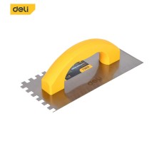Отделочный инструмент Deli Кельма зубчатая прямоугольная Deli DL509310 230х100мм