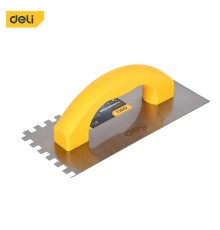 Отделочный инструмент Deli Кельма зубчатая прямоугольная Deli DL509310 230х100мм