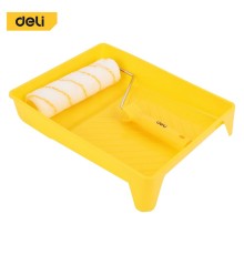 Отделочный инструмент Deli Малярный набор Deli DL509703 (ванночка 435x300x7,5мм, 1 валик из акрилового волкна, бюгель)