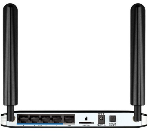 Роутер беспроводной D-Link DWR-921 N300 10/100/1000BASE-TX черный