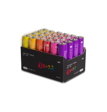 Батарея CUKTECH CUKTECH AAA rainbow alkaline battery（24 pellet）