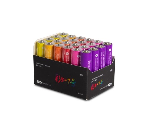 Батарея CUKTECH CUKTECH AAA rainbow alkaline battery（24 pellet）