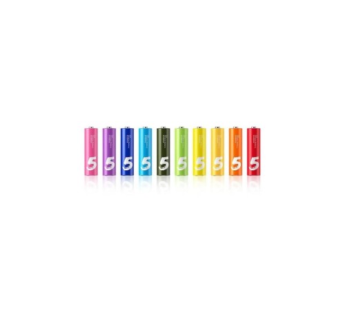 Батарея CUKTECH AA rainbow alkaline battery（24 pellet）