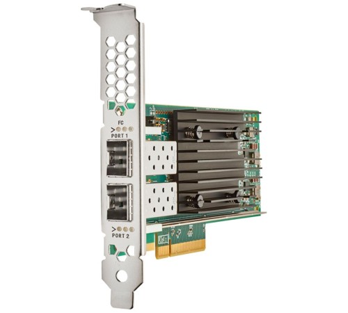 HBA-адаптер HPE R2E09A SN1610Q 32Gb 2-port Fibre Channel Host Bus Adapter HBA-адаптер HPE R2E09A SN1610Q 32Gb 2-port Fibre Channel Host Bus Adapter
