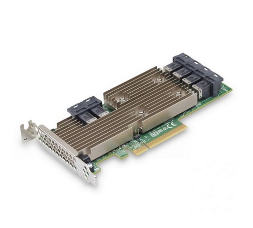 HBA-адаптер Broadcom 9305-24i SGL (05-25699-00 / 03-25699-02007) PCIe 3.0 x8 LP, SAS/SATA 12G HBA, 24port(6*int SFF8643), 3224 IOC HBA-адаптер Broadcom 9305-24i SGL (05-25699-00 / 03-25699-02007) PCIe 3.0 x8 LP, SAS/SATA 12G HBA, 24port(6*int SFF8643), 3224 IOC