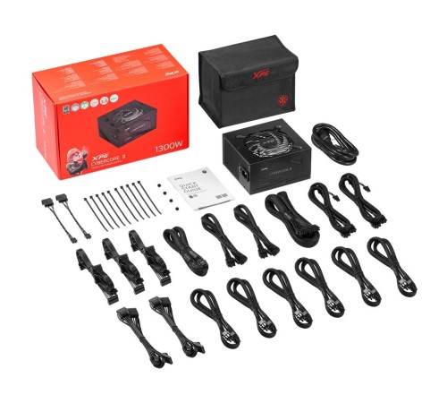 CYBERCORE II 1000W 80+ Platinum, полностью модульный