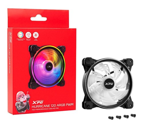 HURRICANE 120 ARGB PWM, черный