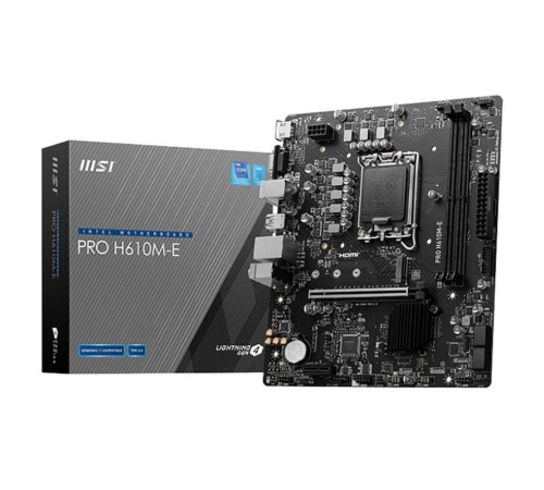 Материнская плата MSI PRO H610M-E