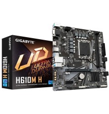 H610M H, Socket 1700, Intel®H610, 2xDDR5-4800, D-SUB+HDMI, 1xPCI-Ex16, 1xPCI-Ex1, 4xSATA3, 1xM.2, 8Ch Audio, GLan, (4+4)xUSB2.0, (2+2)xUSB3.2, 2xPS/2, mATX, RTL
