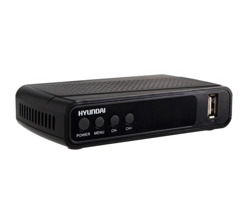 Ресивер DVB-T2 Hyundai H-DVB520 черный