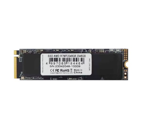 2048Gb M.2 PCIE 4.0 2280 3D NAND Retail R7MP2048G8 2048Gb M.2 PCIE 4.0 2280 3D NAND Retail R7MP2048G8