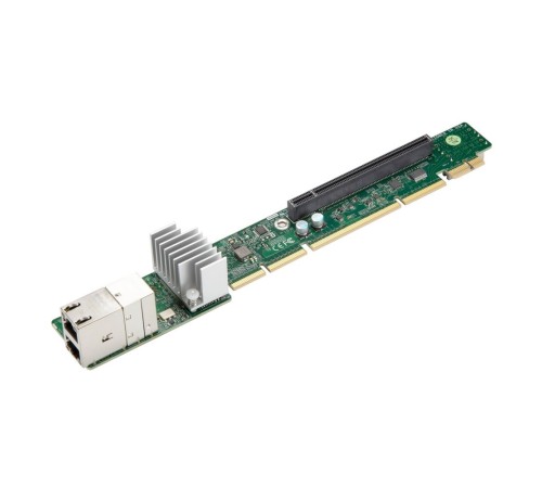AOC-URG4N4-I2XT-O Network Ports: 2, Speed: 10GbE, Connectors: 2x RJ45, PCI-E slot: 1x PCI-E 4.0 x16