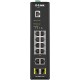 Коммутатор D-Link DIS-200G-12PS/A1A 10G 2SFP 8PoE 240W управляемый