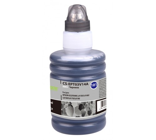 Чернила Cactus CS-EPT03V14A 101BK черный 127мл для Epson L4150/L4160/L6160/L6170