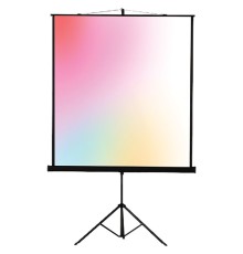 Экран на треноге Lumien 127x127см Eco View LEV-100104 1:1 напольный рулонный
