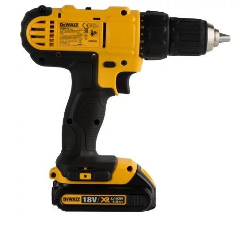 Дрель-шуруповерт DeWalt DCD771D2-KS аккум. патрон:быстрозажимной (кейс в комплекте)