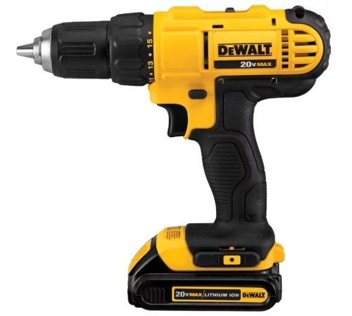 Дрель-шуруповерт DeWalt DCD771D2-KS аккум. патрон:быстрозажимной (кейс в комплекте)