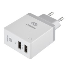 Сетевое зар./устр. Digma DGWC-2U-3A-WG 2.1A+1A универсальное белый