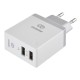 Сетевое зар./устр. Digma DGWC-2U-3A-WG 2.1A+1A универсальное белый