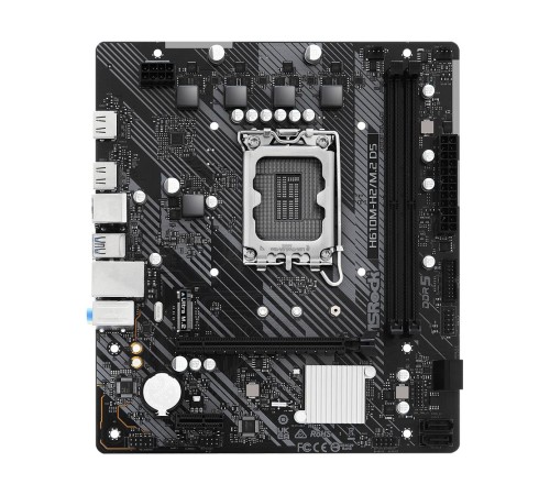 Материнская плата ASROCK H610M-H2/M.2 D5, LGA1700, H610, 2*DDR5, HDMI+DP, 4xSATA3 6.0 (RAID), M.2 Socket, USB 3.2, USB2.0, mATX (H610M-H2/M.2 D5)