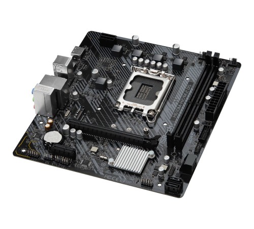 Материнская плата ASROCK H610M-H2/M.2 D5, LGA1700, H610, 2*DDR5, HDMI+DP, 4xSATA3 6.0 (RAID), M.2 Socket, USB 3.2, USB2.0, mATX (H610M-H2/M.2 D5)