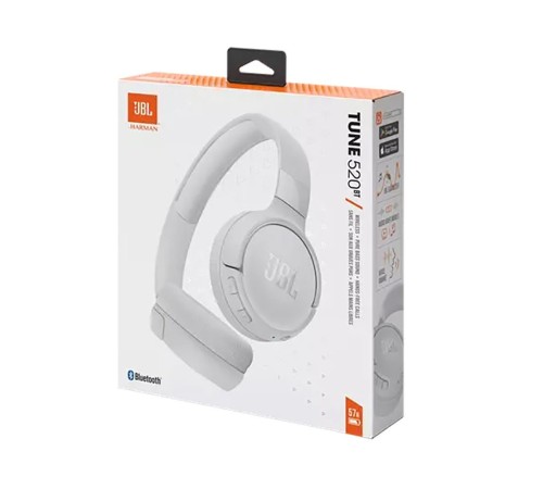 Гарнитура BLUETOOTH TUNE WHITE JBLT520BTWHT JBL