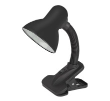 ЭРА C0041424 Настольный светильник N-102-E27-40W-BK черный матовый {цоколь E27, на прищепке}