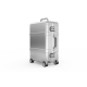 Чемодан NINETYGO Metal Luggage  20" серебряный