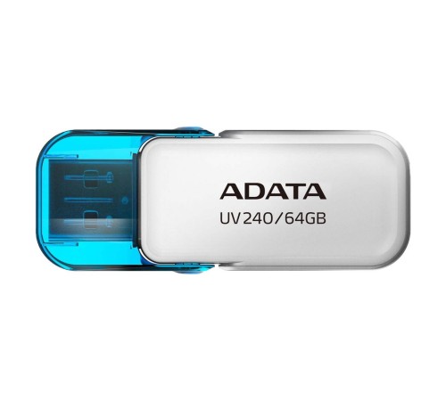 Флэш-накопитель 64GB AUV240-64G-RWH WHITE ADATA Флэш-накопитель 64GB AUV240-64G-RWH WHITE ADATA