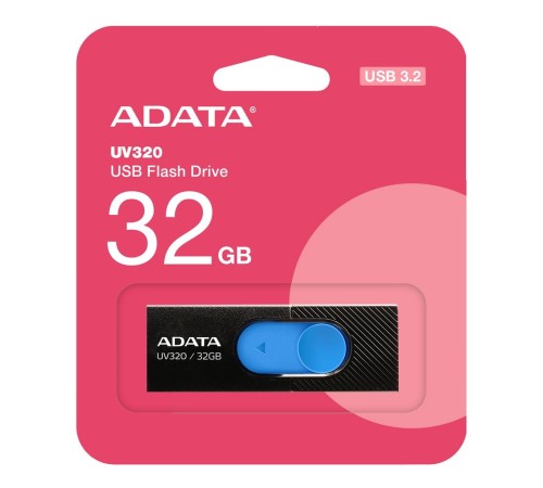 Флэш-накопитель 32GB AUV320-32G-RBKBL BL\BLUE ADATA Флэш-накопитель 32GB AUV320-32G-RBKBL BL\BLUE ADATA