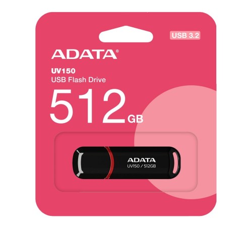 Флэш-накопитель 512GB AUV150-512G-RBK BLACK ADATA Флэш-накопитель 512GB AUV150-512G-RBK BLACK ADATA