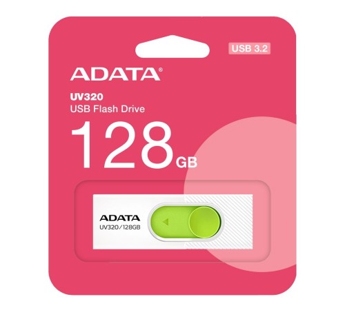 Флэш-накопитель 128GB AUV320-128G-RWHGN WH\GR ADATA
