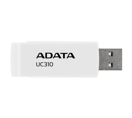 A-DATA Flash Drive 64GB USB WHITE UC310-64G-RWH ADATA A-DATA Flash Drive 64GB USB WHITE UC310-64G-RWH ADATA