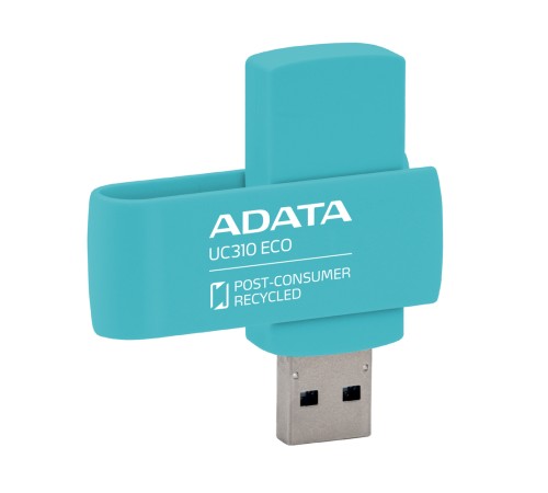 Флэш-накопитель USB3 64GB GREEN UC310E-64G-RGN ADATA Флэш-накопитель USB3 64GB GREEN UC310E-64G-RGN ADATA