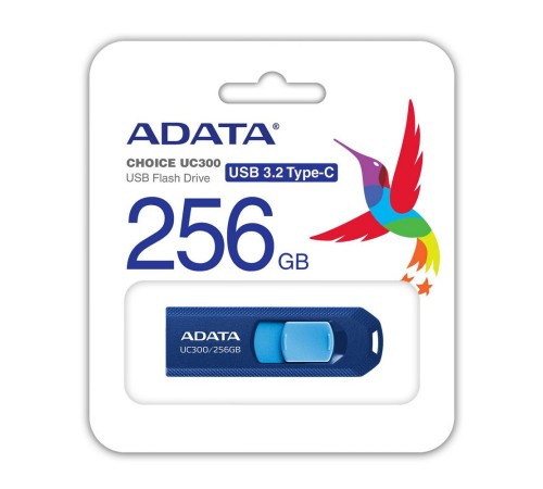 Флэш-накопитель 256GB ACHO-UC300-256G-RNB/BU ADATA