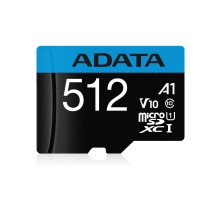 Карта памяти MICRO SDXC 512GB AUSDX512GUICL10A1-RA1 ADATA