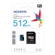 Карта памяти MICRO SDXC 512GB AUSDX512GUICL10A1-RA1 ADATA