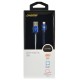 Кабель Digma LIGHT-1.2M-BL USB (m)-Lightning (m) 1.2м синий
