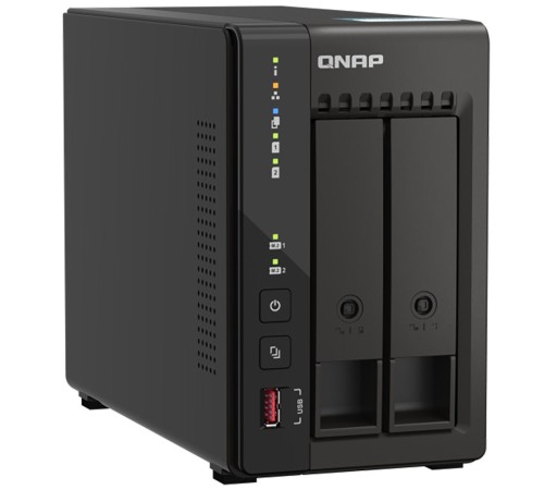 Сетевое хранилище без дисков QNAP TS-253E-8G