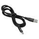 Кабель Digma MICROUSB-1.2M-BRAIDED-BLK USB (m)-micro USB (m) 1.2м черный