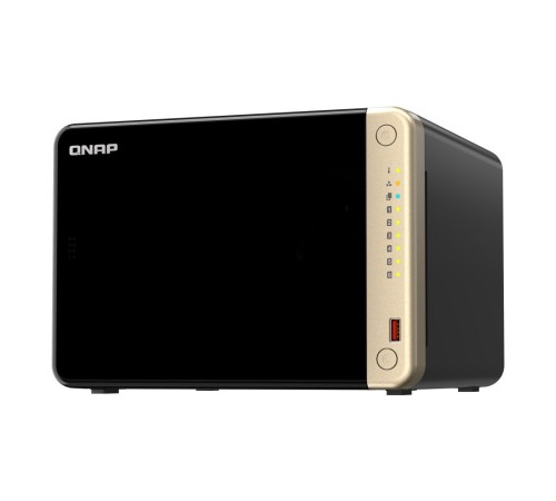 Сетевое хранилище без дисков QNAP TS-664-8G