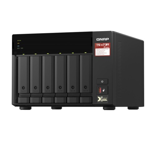 Сетевое хранилище NAS Qnap TS-673A-8G 6-bay Ryzen V1500B