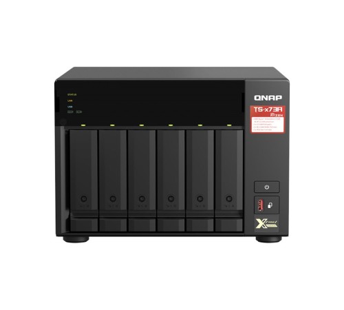 Сетевое хранилище NAS Qnap TS-673A-8G 6-bay Ryzen V1500B