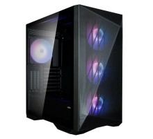 Корпус ZALMAN Z9 Iceberg MS Black, EATX, BLACK, WINDOW, 4x3.5", 6x2.5", 2xUSB2.0, 2xUSB3.0, 1xUSB 3.1 Gen2 Type-C, FRONT 3x140mm ARGB, REAR 1x140mm ARGB (Z9 Iceberg MS Black)