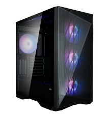 Корпус ZALMAN Z9 Iceberg MS Black, EATX, BLACK, WINDOW, 4x3.5", 6x2.5", 2xUSB2.0, 2xUSB3.0, 1xUSB 3.1 Gen2 Type-C, FRONT 3x140mm ARGB, REAR 1x140mm ARGB (Z9 Iceberg MS Black)