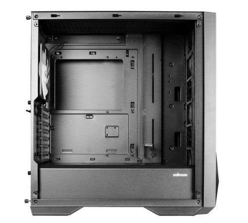 Корпус ZALMAN Z9 Iceberg MS Black, EATX, BLACK, WINDOW, 4x3.5", 6x2.5", 2xUSB2.0, 2xUSB3.0, 1xUSB 3.1 Gen2 Type-C, FRONT 3x140mm ARGB, REAR 1x140mm ARGB (Z9 Iceberg MS Black)