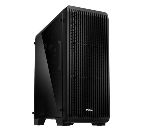 Корпус ZALMAN S2 TG, ATX, BLACK, TEMPERED GLASS WINDOW, 2x3.5", 2x2.5", 2xUSB2.0, 1xUSB3.0, FRONT 2x120mm (S2 TG)